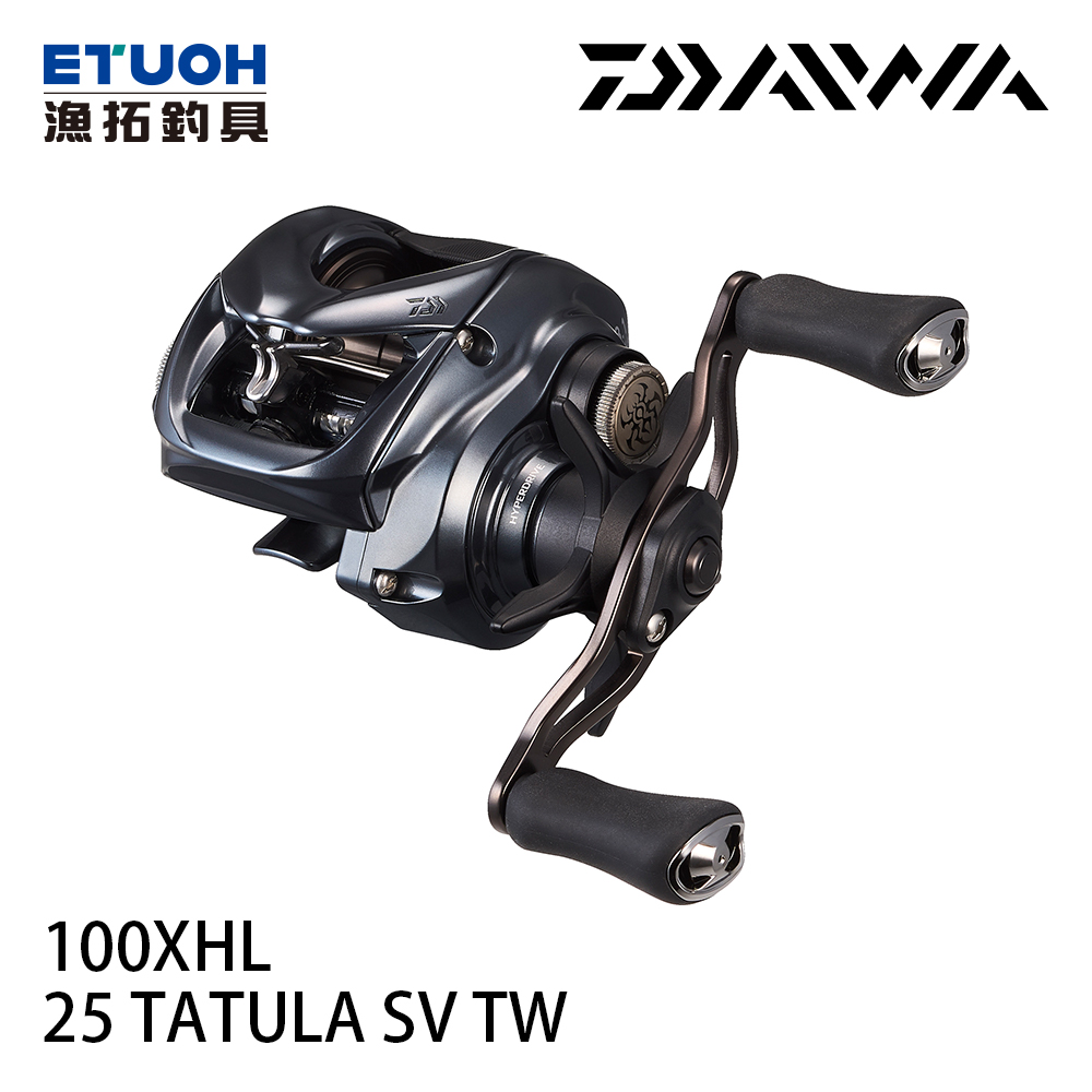 DAIWA 25 TATULA SV TW 100XHL 左手[兩軸捲線器] - 漁拓釣具官方